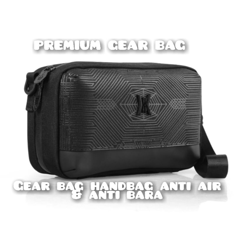 HANDBAG HERO TAS CLUTCH ANTI BARA & ANTI AIR // TAS SELEMPANG // WAISTBAG PRIA