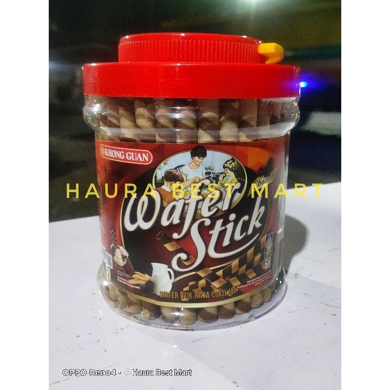 

Khong Guan Wafer Stick Rasa Cokelat 500gr