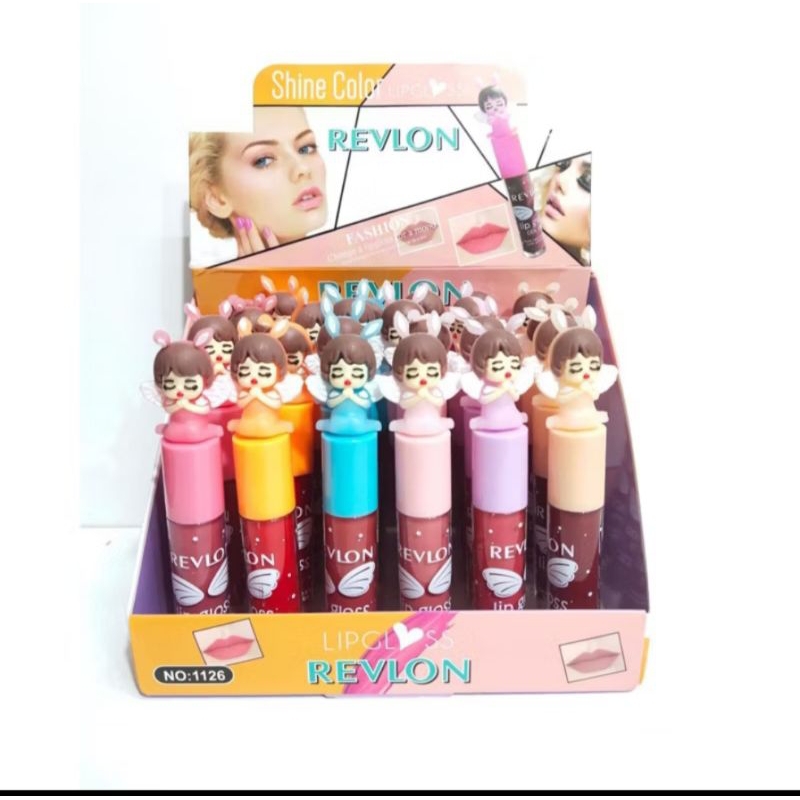 LIPGLOSS REVLON, LIPSTIK MATTE, TAGAN LAMA, 1 PCS, WARNA RANDOM