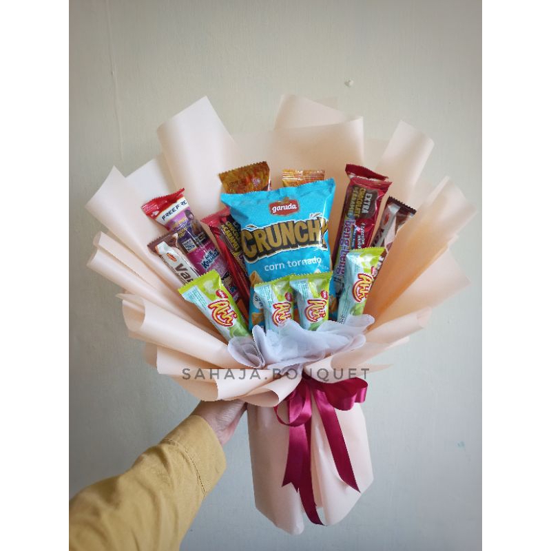 

Buket Snack / Bouquet Snack murah ekonomis