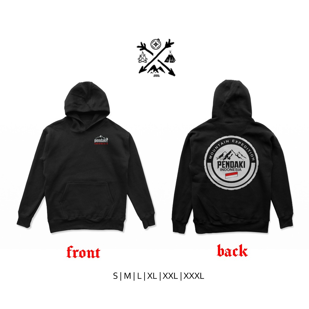sweater pendaki hoodie pendaki gunung indonesia Jaket gunung