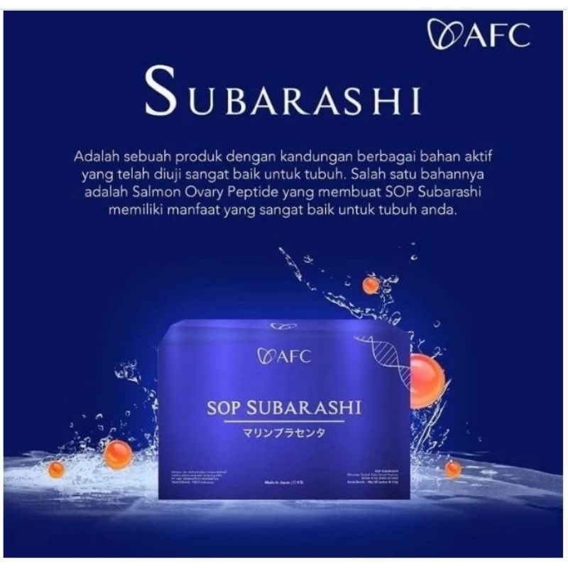 SOP SUBARASHI GOLD by AFC Jepang