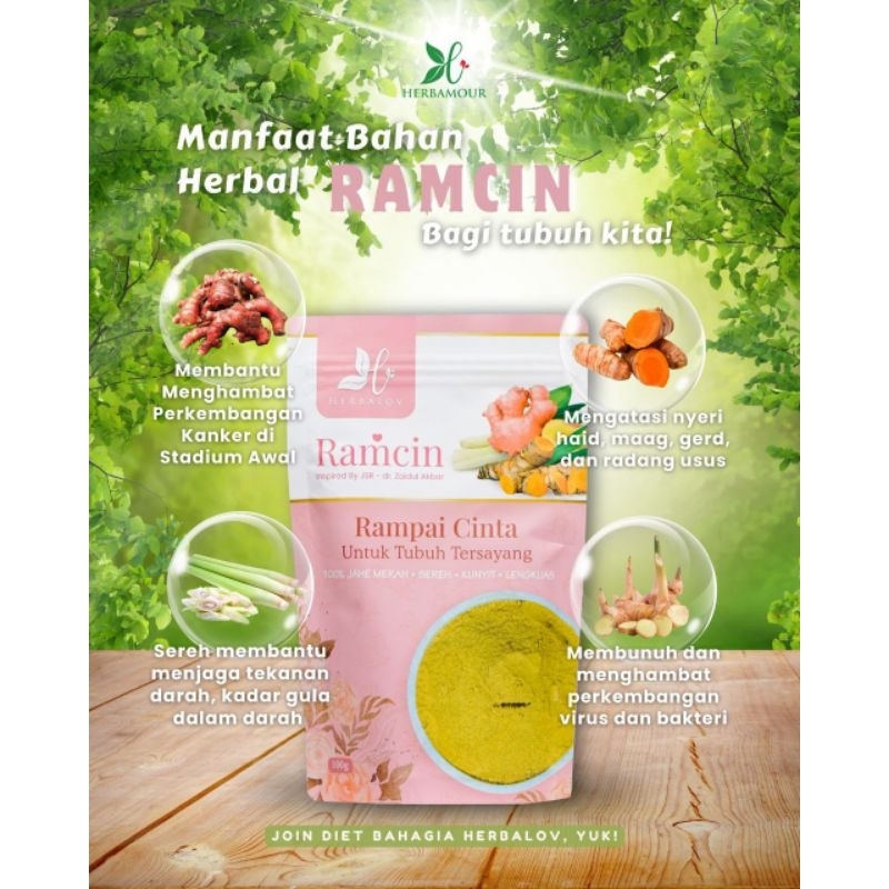 

RAMCIN by Herbalov diet alami dan aman