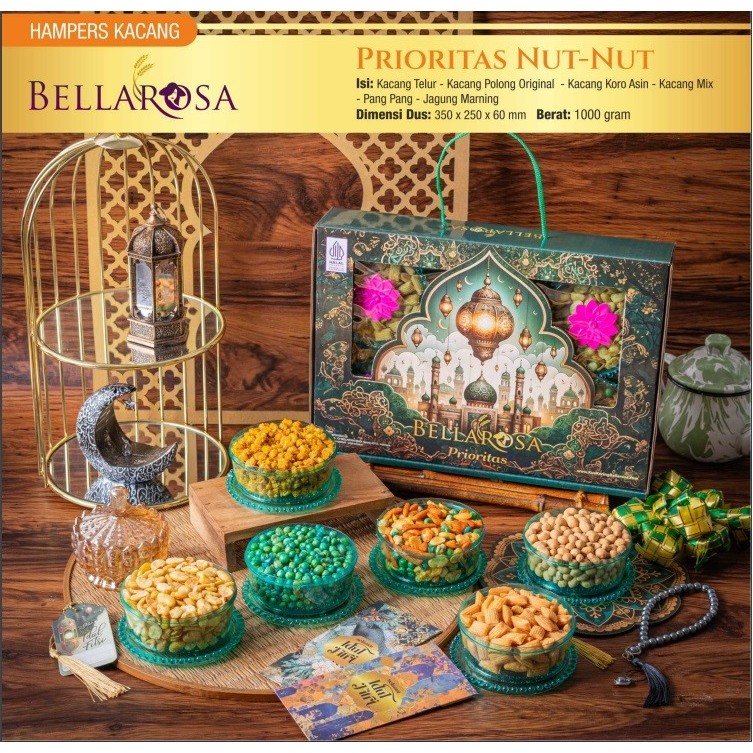 

Parsel Kue Hampers Lebaran Bellarosa Murah Meriah - PRIORITAS NUT NUT