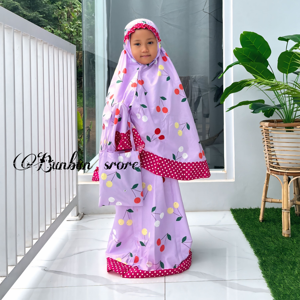 Mukena Berbagai Motif Gemesh Dan Lucu Anak Anak Umur 2-8 Tahun