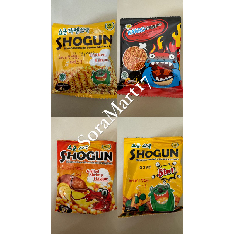 

Eceran Shogun Snack Mie Kremes Kaaro Snack Mie Kremes Ayam Bakso Udang Mixed Snack