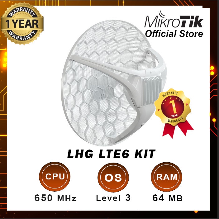 Mikrotik LHG LTE6 KIT LHGGR&FG621-EA