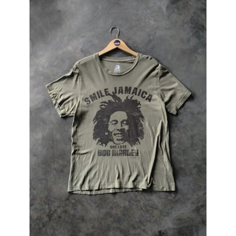 T SHIRTS VINTAGE BOB MARLEY BY ZION TAG