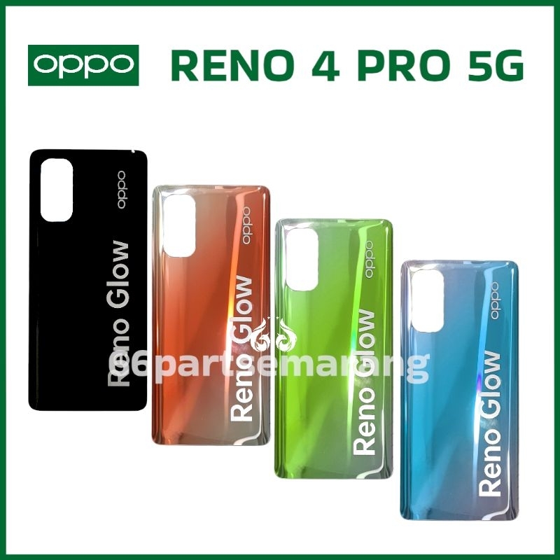 Backdoor Backcover Casing Belakang Tulangan Tengah Bazzel Oppo Reno 4 Pro 5G New
