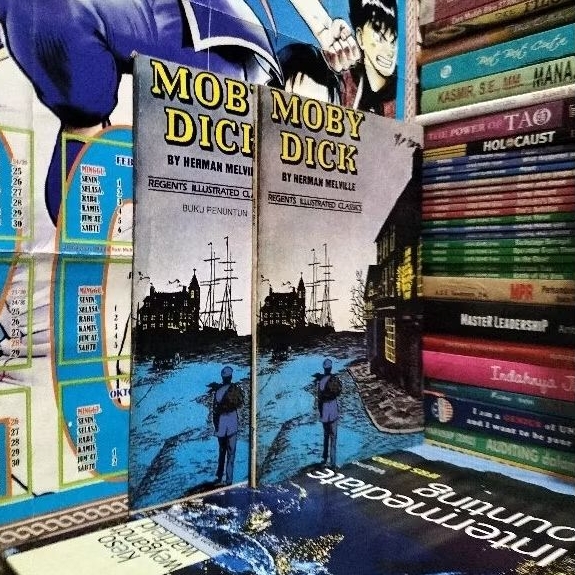 MOBY DICK BY.HERMAN MELVILLE