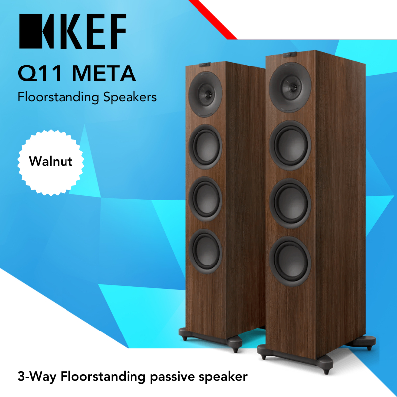 Speaker KEF Q11 Q-11 Q 11 Meta 3-Way Floorstanding passive speaker