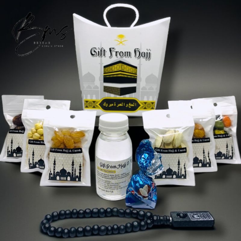 

Paket Oleh-Oleh Haji & Umroh Ziplock Sablon | Paket Dus Tali