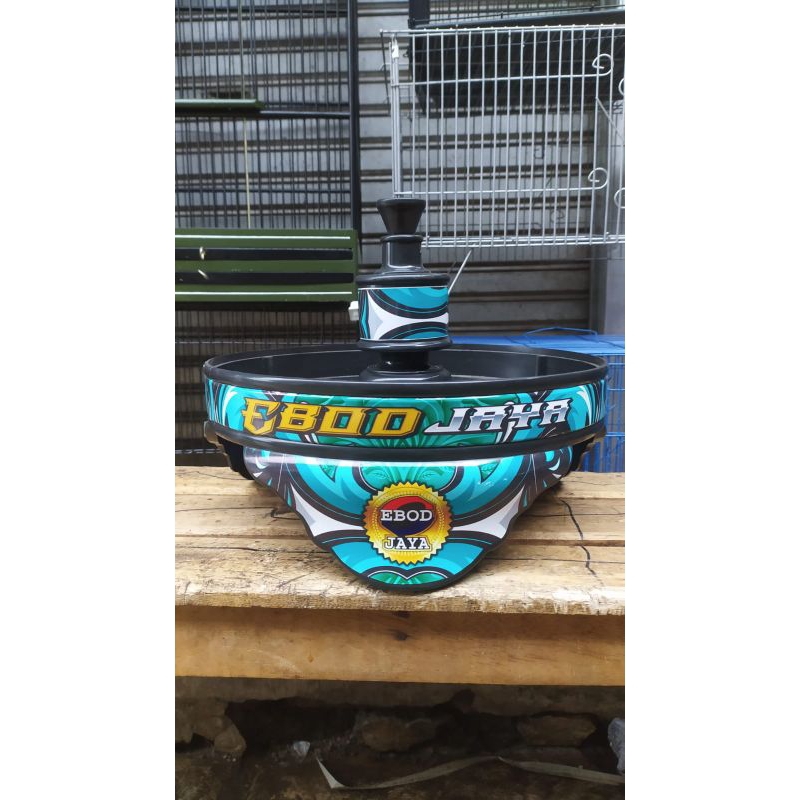 Tebok Ebod Jaya Lovebird Decal Pvc