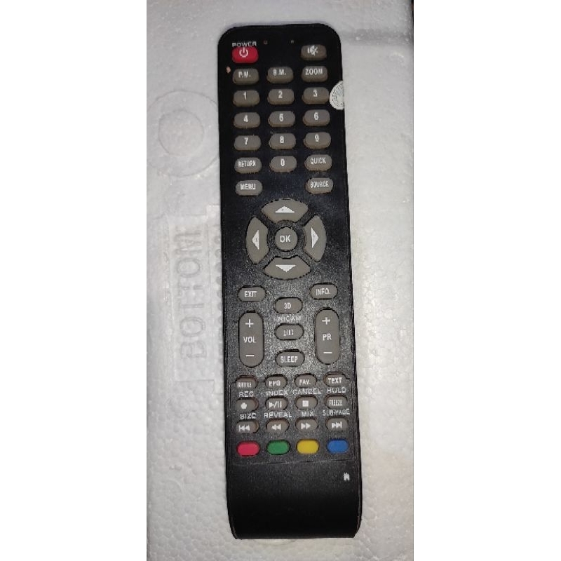 REMOT TV LED COOCAA ORIGINAL EKS LAYAR PECAH