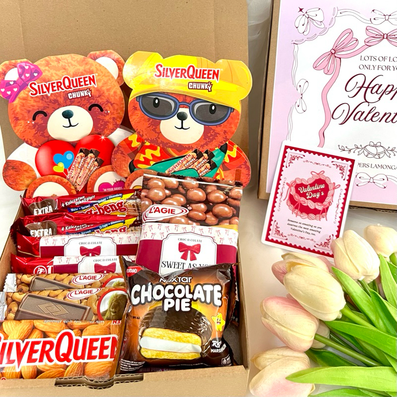 

HAMPERS VALENTINE COKLAT BEAR / KADO VALENTINE BERUANG / GIFT SET VALENTINE / HAMPERS COKELAT ULANG TAHUN ANNIVERSARY MURAH TERMURAH