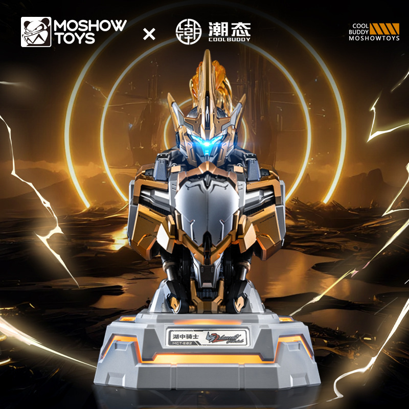 MoShow MCT-E02 Lancelot Gold GaN 65W Quick Charger - Charger Base Robot Gundam