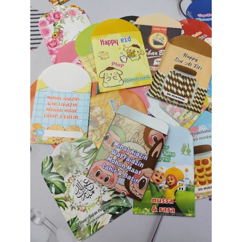 

Isi 50 Pcs Amplop LEBARAN/Amplop THR/Angpao Hari Raya