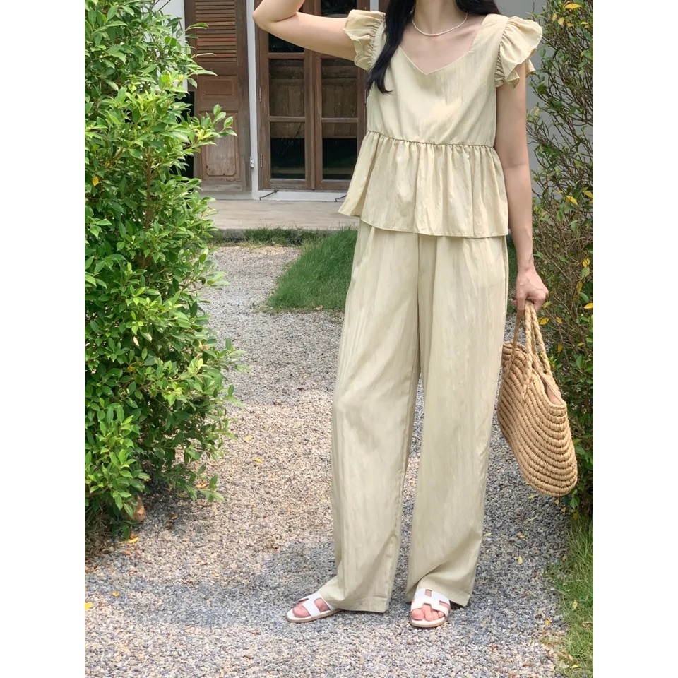 KAMARI ONE SET WANITA / Stelan wanita / ONE SET KOREA STYLE / Piyama Wanita / ONE SET DAILY