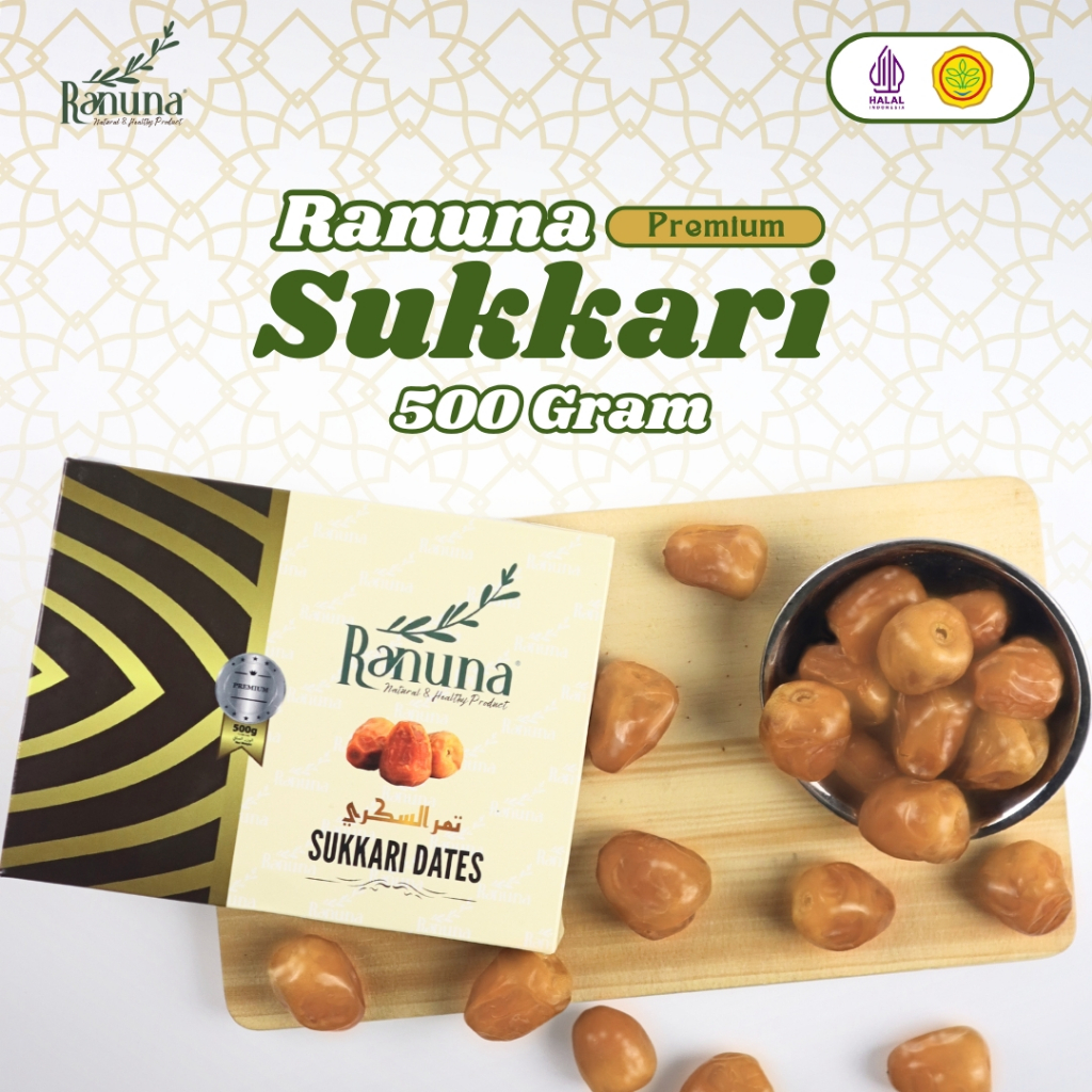 

Ranuna - Kurma Sukari 500 Gram Premium Organic High Quality
