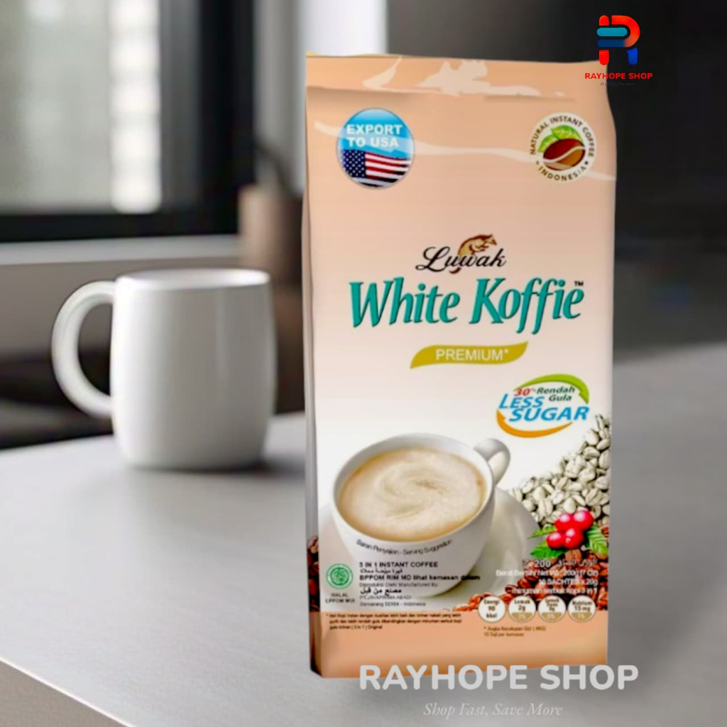 

PROMO Kopi Instant Instan Coffee Luwak White Koffie Premium Kurang Gula Less Sugar Bag 3in1 3 in 1 9 Sachet Saset x 19 Gram 19gram 171Gram gr Murah Termurah Usaha Kekinian Viral Ide Jualan UMKM Warkop Warung Kelontong Hampers Lebaran Natal Idul Fitri Asli