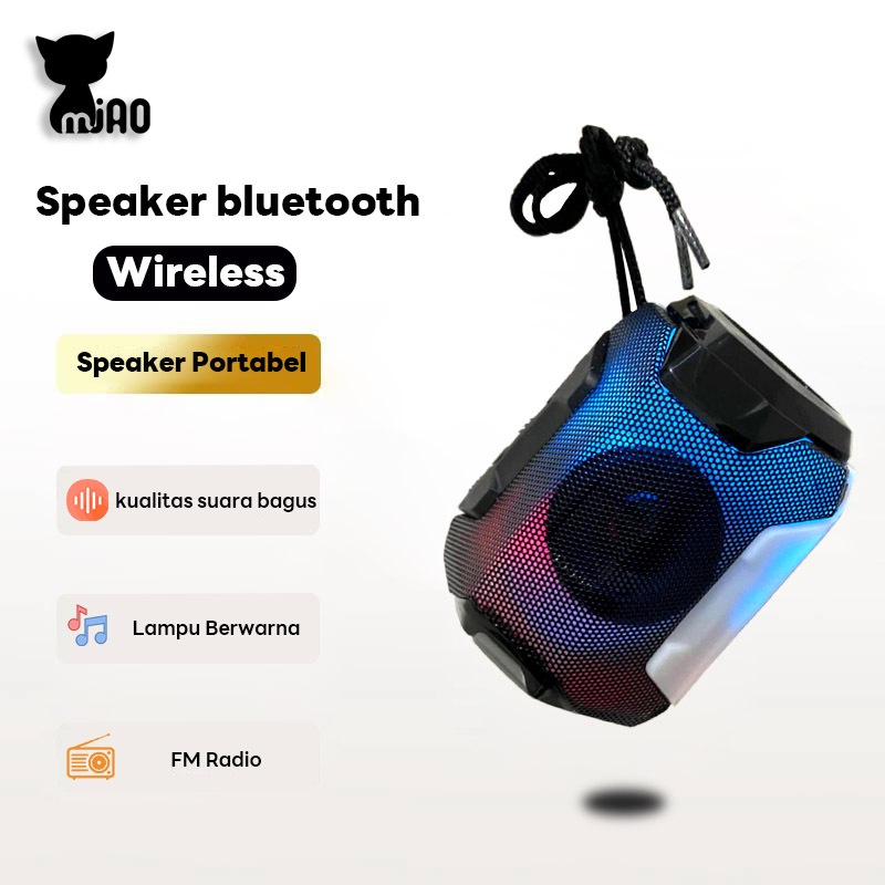 Speaker Bluetooth Portable Speaker Bluetooth Mini Wireless RGB