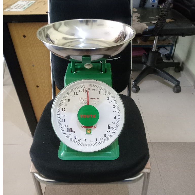 Timbangan Jarum 15Kg / Timbangan duduk jarum Mangkok 15kg Vetnam