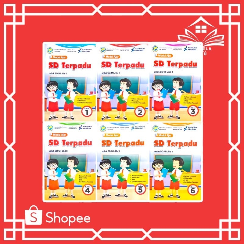 Modul Ajar Umum Terpadu Kelas 1 2 3 4 5 & 6 Kurikulum Merdeka Semester 2 SD/MI LKS PH Penilaian Hari