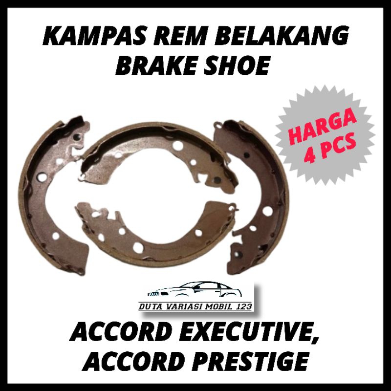 Kampas Rem Belakang Accord Executive, Accord Prestige