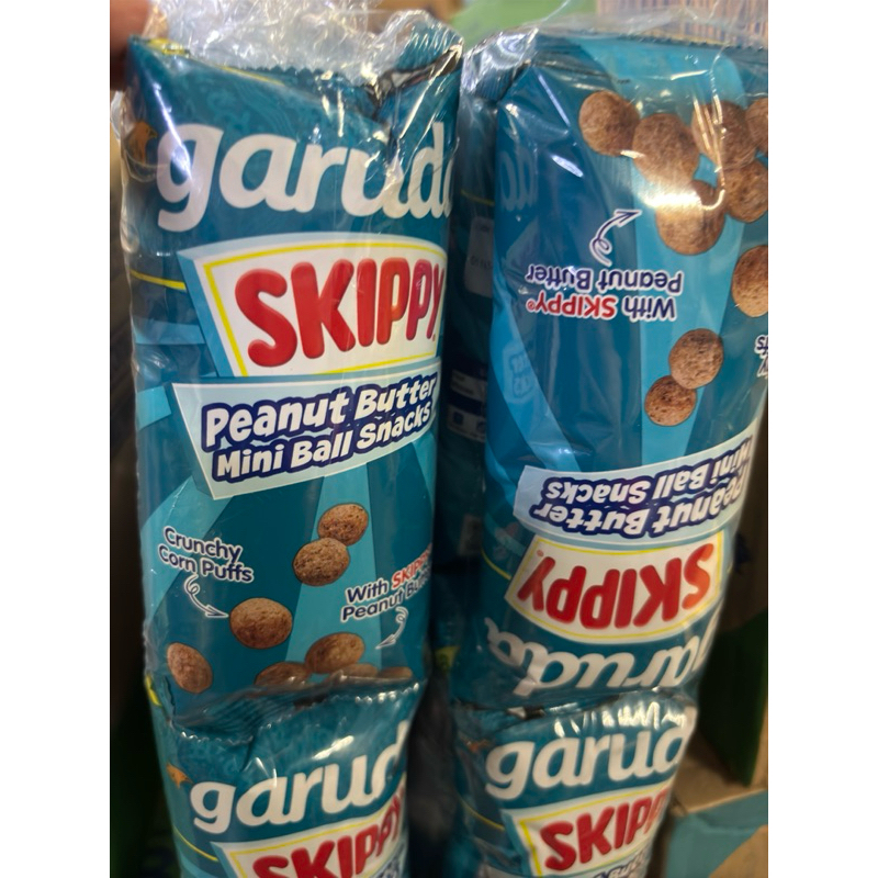 

Garuda Skippy Snack Mini Ball Peanut Butter 20gr/bungkus