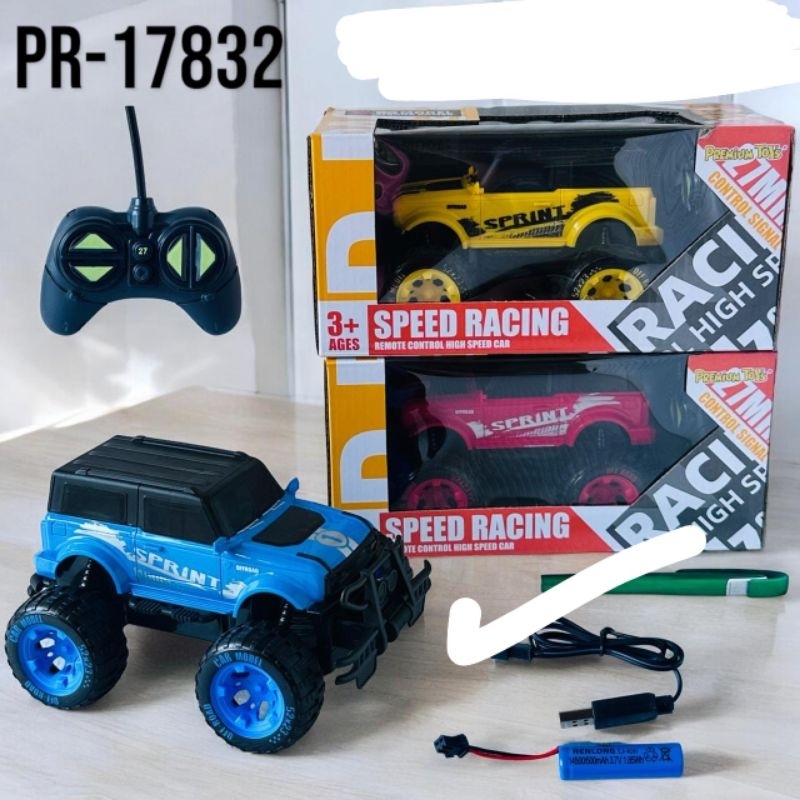 PREMIUM TOYS PR-17832 MOBIL REMOTE 27Mhz MOBIL REMOTE CONTROL MOBIL SPEEDS RACING REMOTE BATERAI CAS