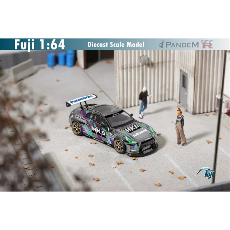 Fuji 64 Nissan Pandem GT-R R35 Rocket Bunny HKS Livery