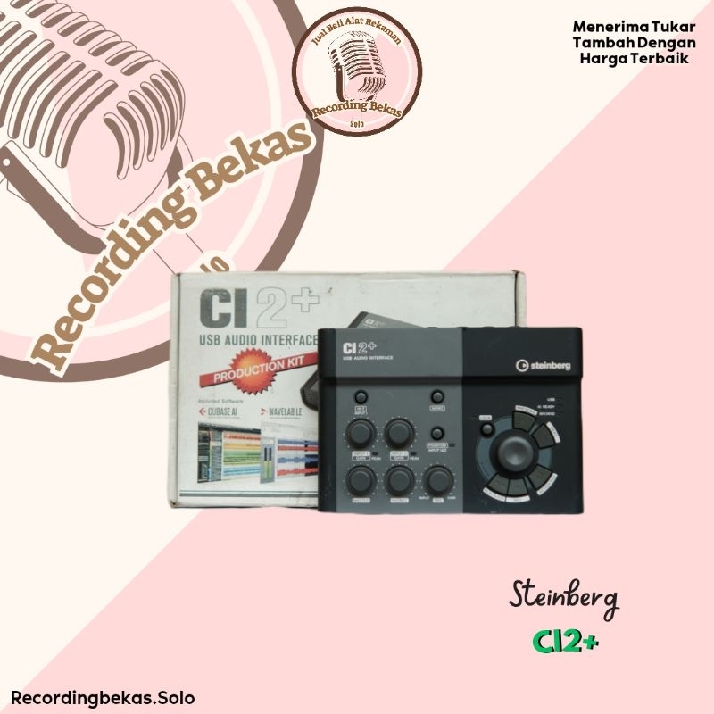 Soundcard Steinberg CI2+ Fullset