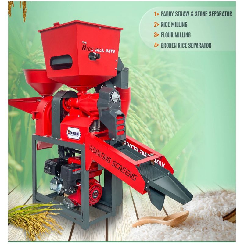 Mesin Giling Padi 5IN1 ||  Selep Padi Serbaguna Dan Penepung