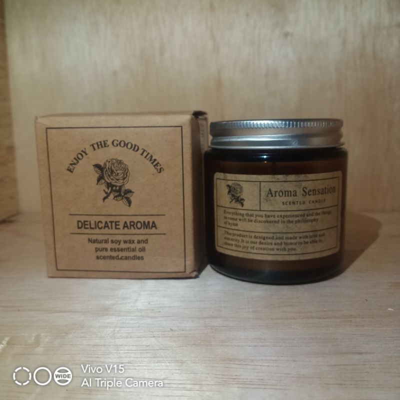 AROMA TERAPI AROMA FREESIA pengharum lilin pewangi ruangan kamar