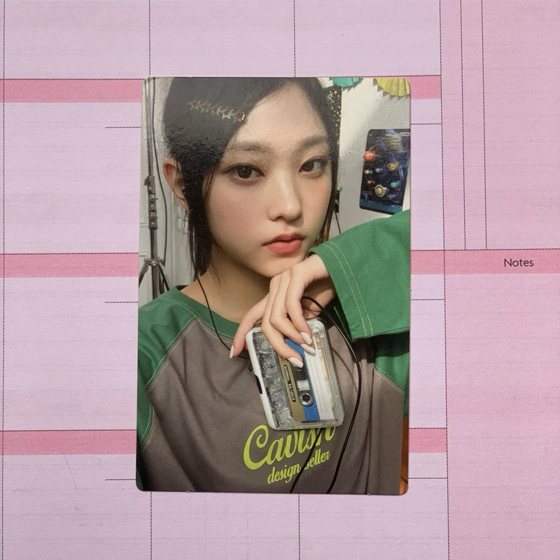 newjeans haerin bunnies camp photocard official