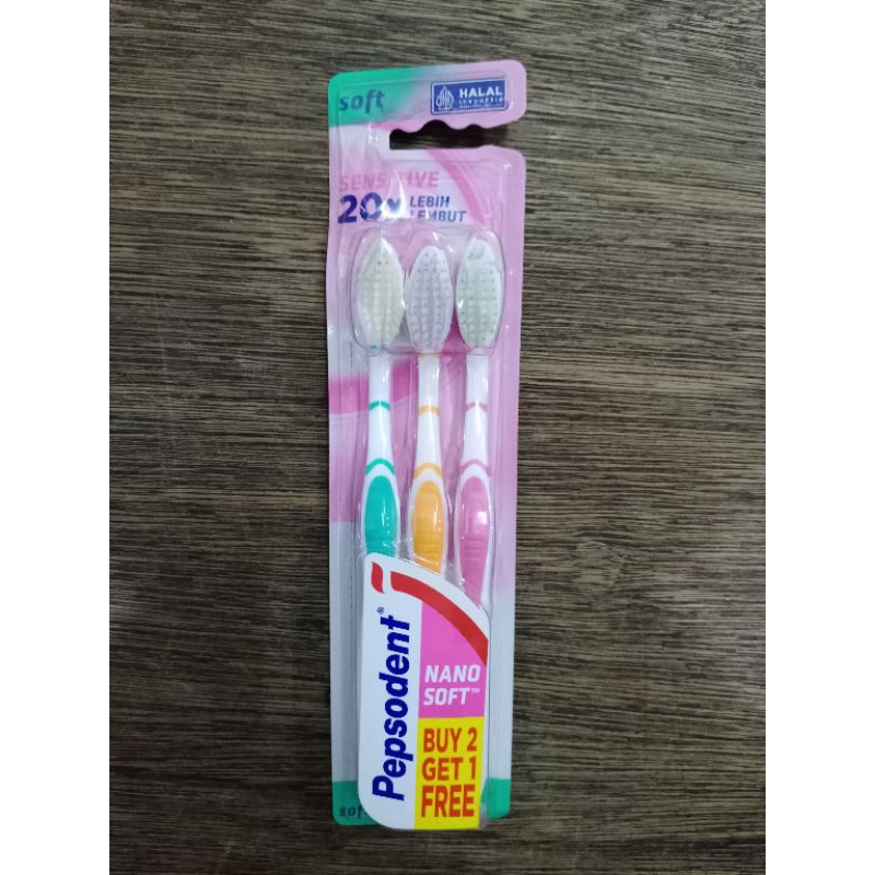 Pepsodent_Sikat Gigi_Nano Soft