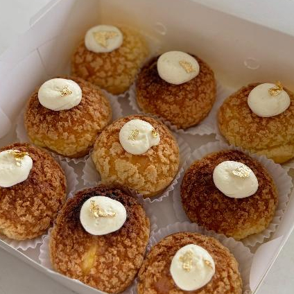 

CREAM PUFF / CHOUX VANILLA CREAM CHEESE