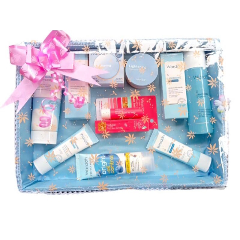 Paket Kosmetik Seserahan Wardah/ Parsel Seserahan/ Parsel Hantaran Nikah