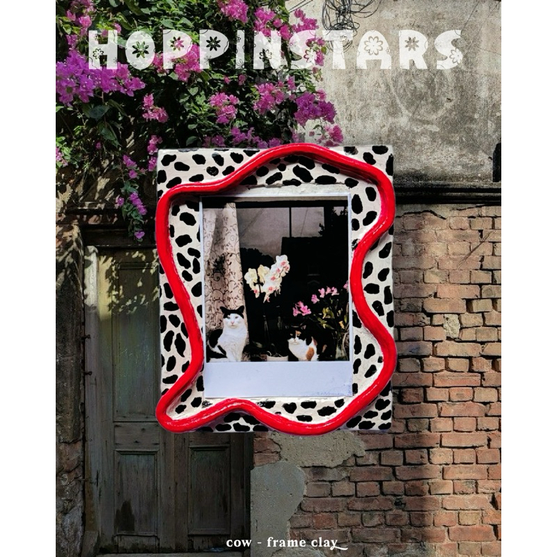 cow frame clay ( figura ) free custom photo