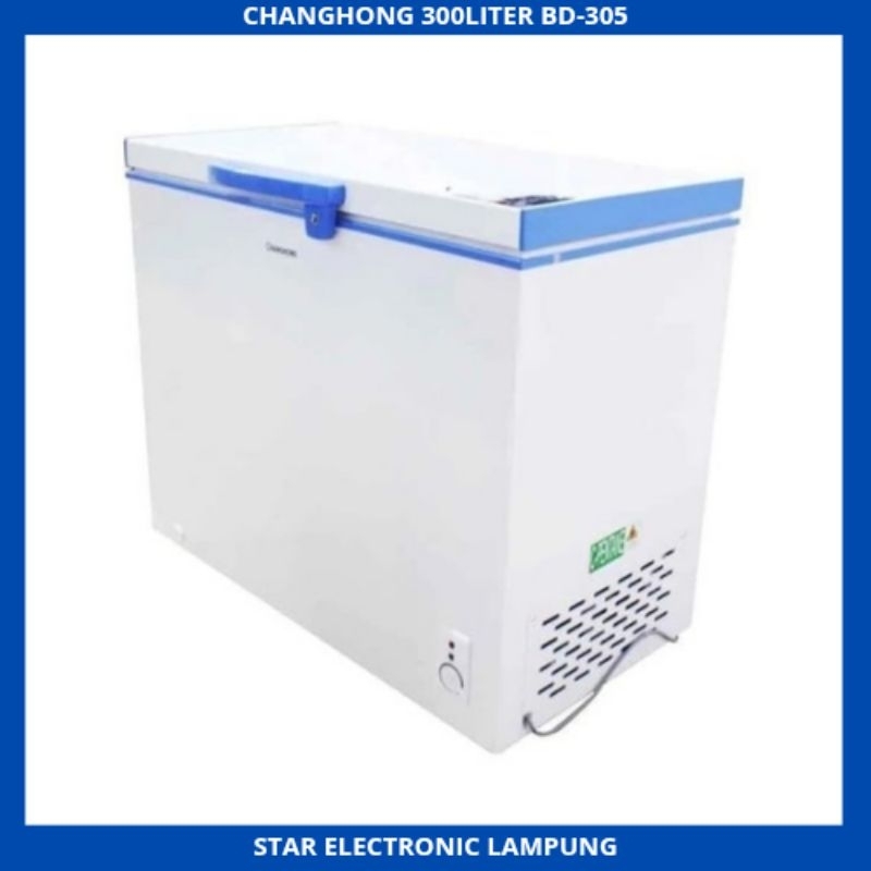 CHANGHONG CHEST BOX FREEZER CBD-305(300LITER)