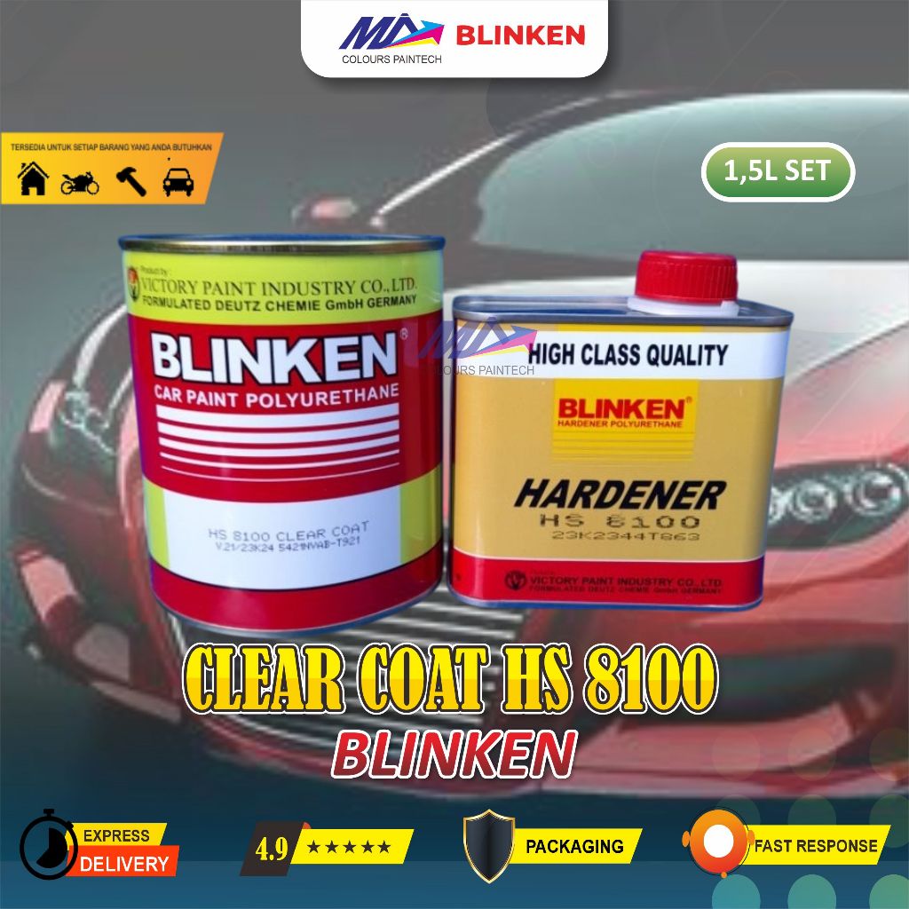 CLEAR COAT BLINKEN HS 8100 1,5 LITER