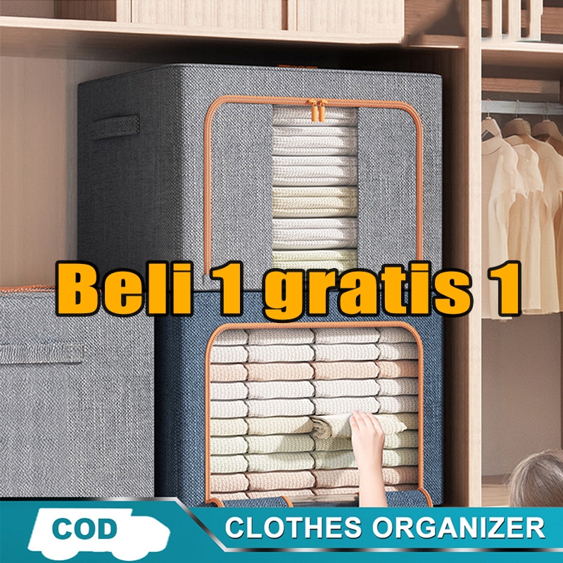 Storage box Lipat BesarOrganizer box Kamar AsramaKotak penyimpanan RumahContainer box MainanBox