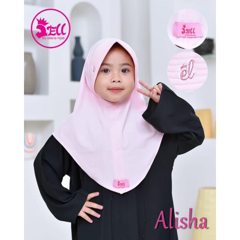 HIJAB BERGO ALISHA ORIGINAL ELL HIJAB