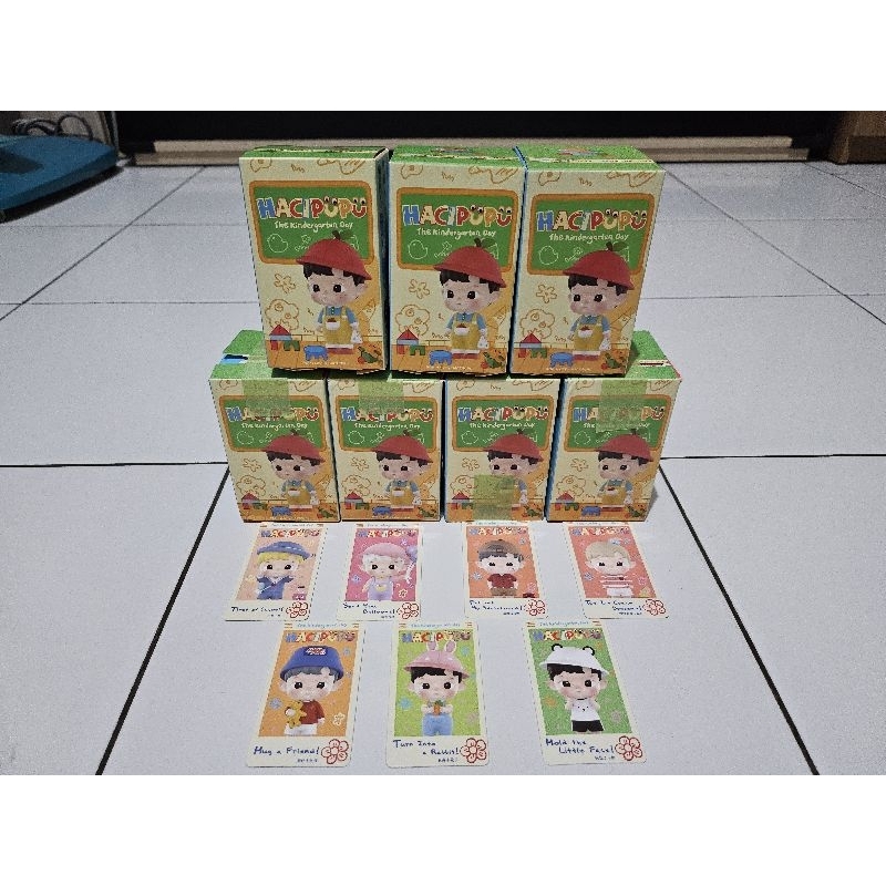 [READY STOCK SELECTED] HACIPUPU THE KINDERGARTEN DAY FIGURE ORIGINAL POPMART