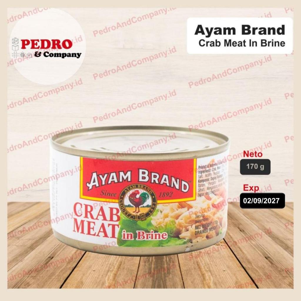 

Ayam brand rajungan dalam larutan garam 170 gram - kepiting kaleng