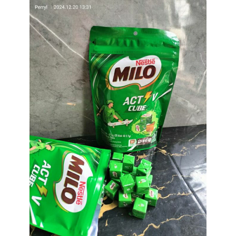 

Milo Nestle Act Cube isi 25pcs | Activ Cube Milo isi 25