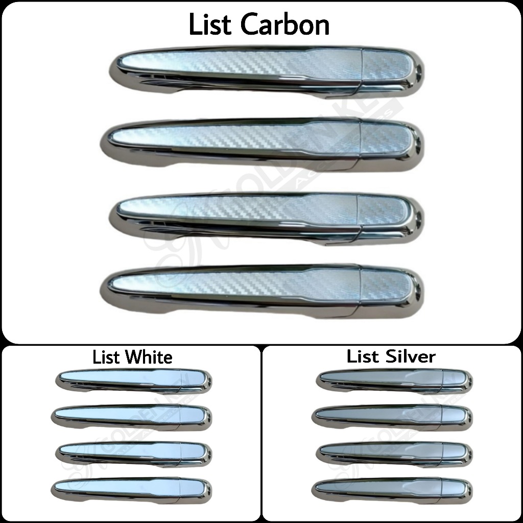 Cover Handle Calya 2016 Pegangan Pintu Chrome