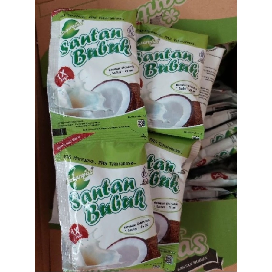 

Santanpas Santan Bubuk (PAKET 3 RENCENG / 30 SACHET)