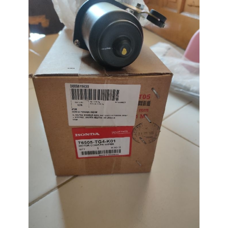 Motor wiper depan Honda Brio Mobilio BRV original