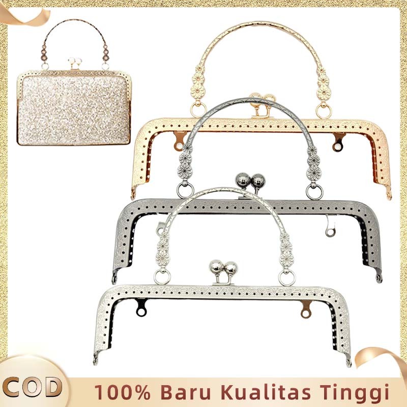 Behel Tas Rajut 20 Cm Frame Behel Tas Rajut Tas Rajut Frame Gagang Behel Tas